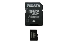 microSD карта и переходник на SD