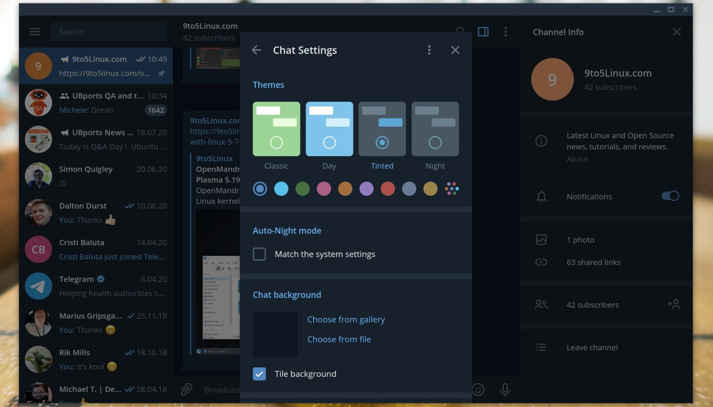 Telegram Desktop 2.2